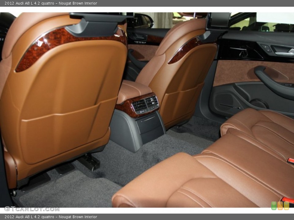 Nougat Brown Interior Photo for the 2012 Audi A8 L 4.2 quattro #53574936