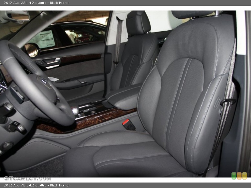 Black Interior Photo for the 2012 Audi A8 L 4.2 quattro #53575659
