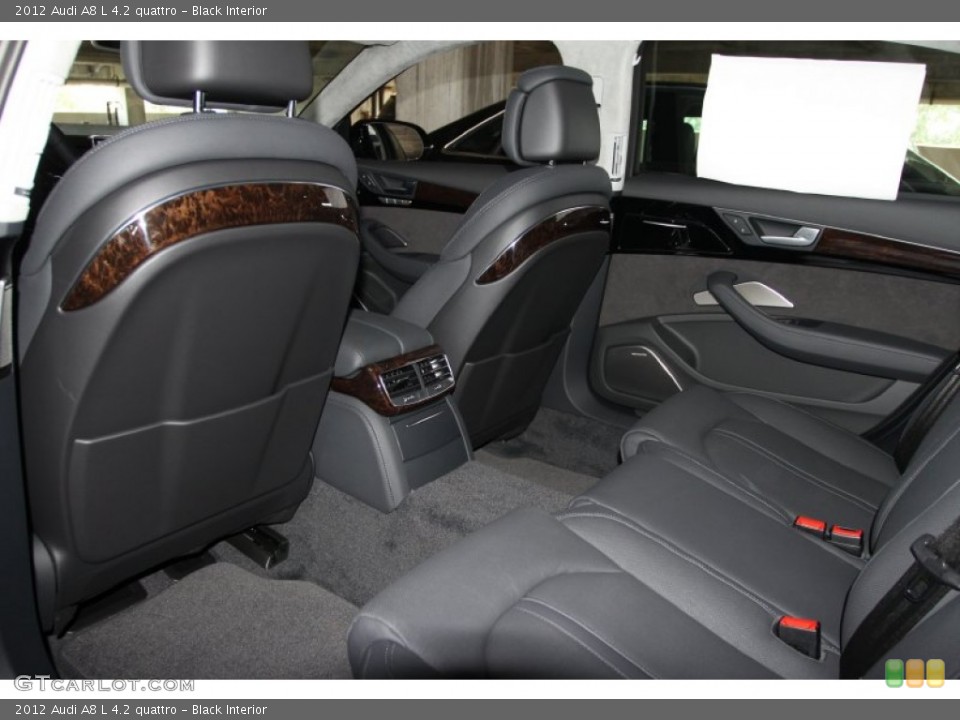 Black Interior Photo for the 2012 Audi A8 L 4.2 quattro #53575674