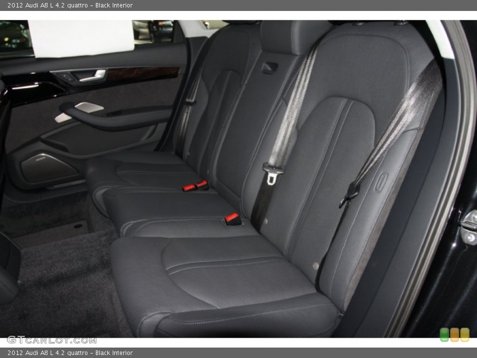 Black Interior Photo for the 2012 Audi A8 L 4.2 quattro #53575683