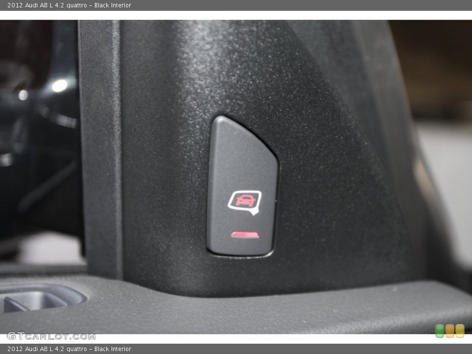 Black Interior Controls for the 2012 Audi A8 L 4.2 quattro #53575698
