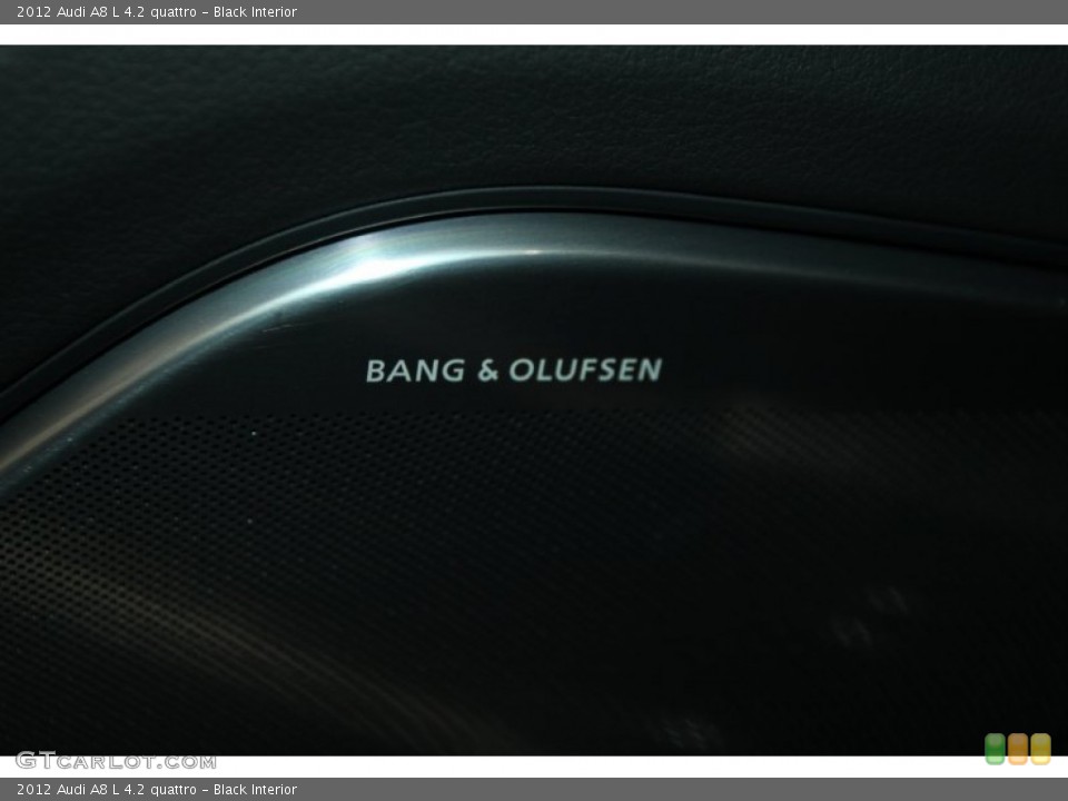 Black Interior Audio System for the 2012 Audi A8 L 4.2 quattro #53575713