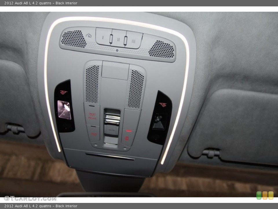 Black Interior Controls for the 2012 Audi A8 L 4.2 quattro #53575897