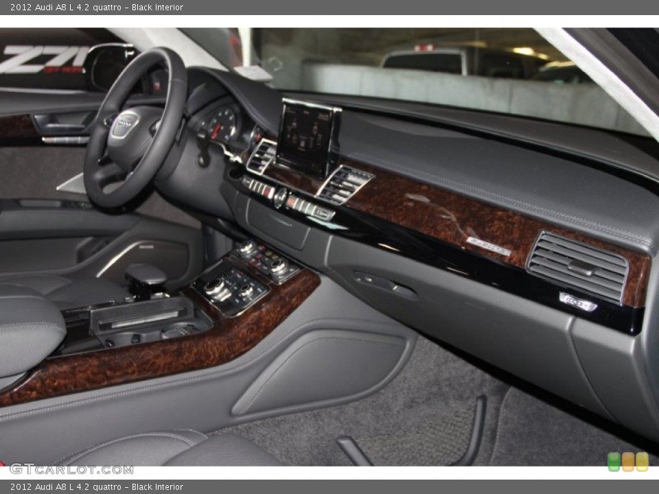 Black Interior Dashboard for the 2012 Audi A8 L 4.2 quattro #53576085