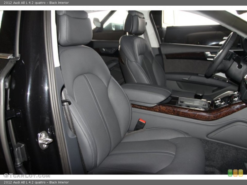 Black Interior Photo for the 2012 Audi A8 L 4.2 quattro #53576091