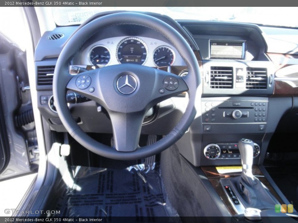 Black Interior Dashboard for the 2012 Mercedes-Benz GLK 350 4Matic #53576424
