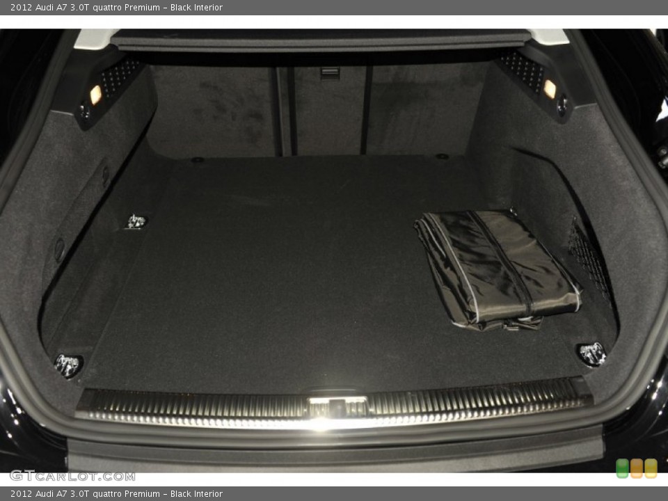 Black Interior Trunk for the 2012 Audi A7 3.0T quattro Premium #53576618