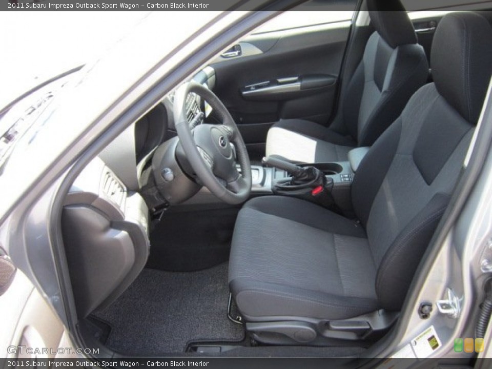 Carbon Black Interior Photo for the 2011 Subaru Impreza Outback Sport Wagon #53576826