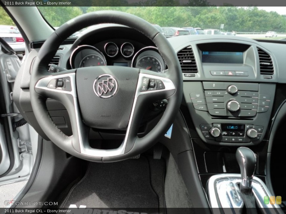 Ebony Interior Dashboard for the 2011 Buick Regal CXL #53579051