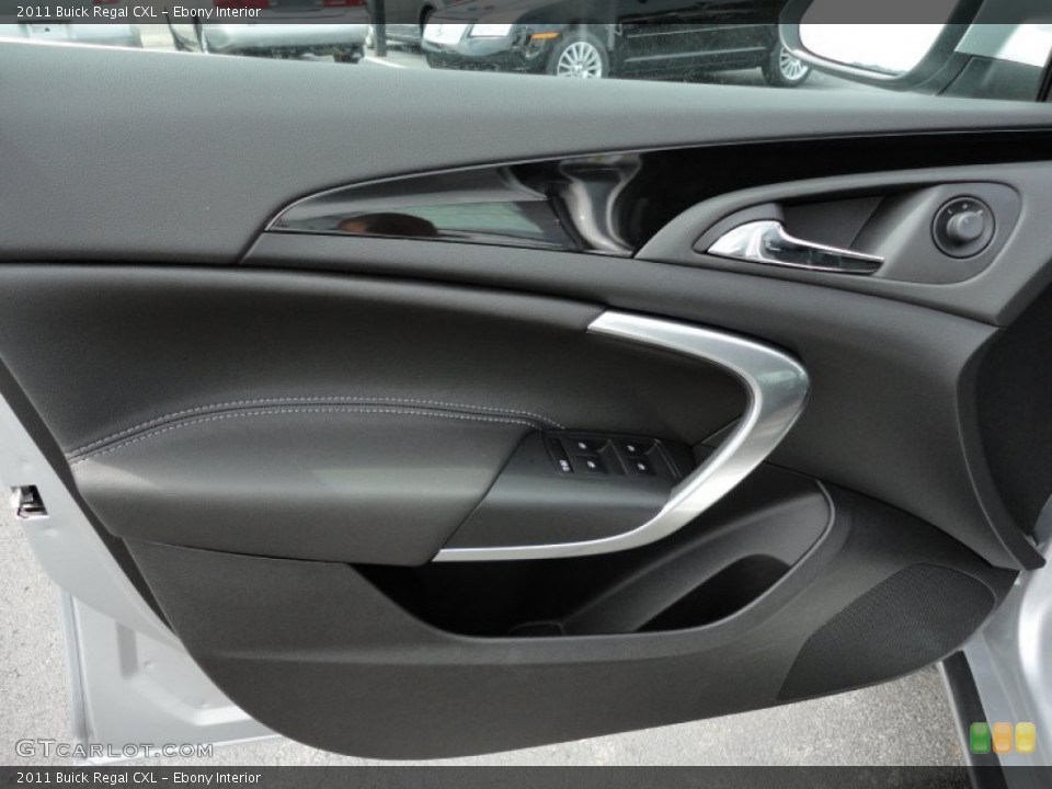 Ebony Interior Door Panel for the 2011 Buick Regal CXL #53579058