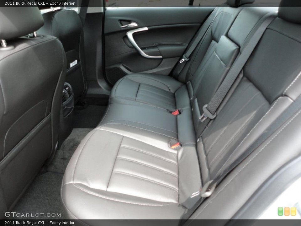 Ebony Interior Photo for the 2011 Buick Regal CXL #53579086