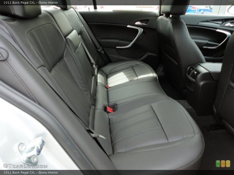 Ebony Interior Photo for the 2011 Buick Regal CXL #53579100