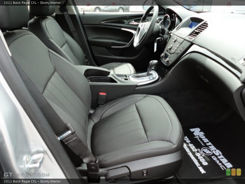 Ebony Interior Photo for the 2011 Buick Regal CXL #53579115
