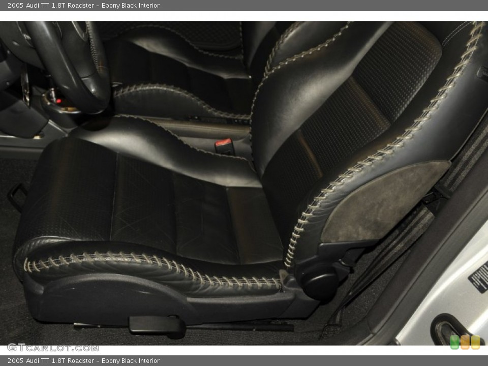 Ebony Black Interior Photo for the 2005 Audi TT 1.8T Roadster #53579139