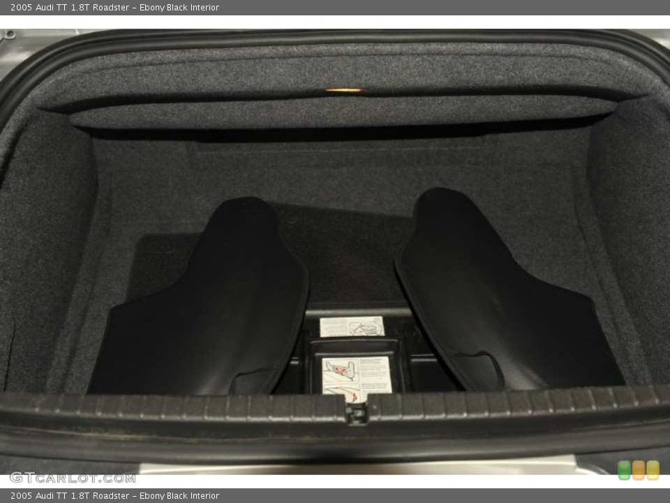 Ebony Black Interior Trunk for the 2005 Audi TT 1.8T Roadster #53579349