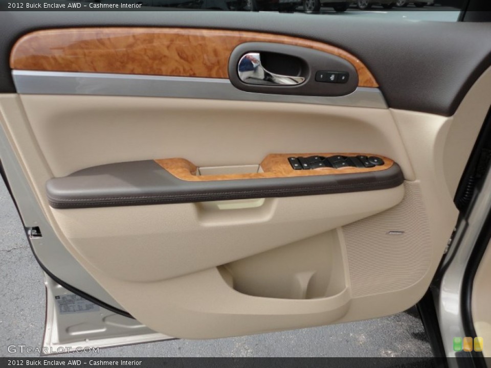Cashmere Interior Door Panel for the 2012 Buick Enclave AWD #53579358