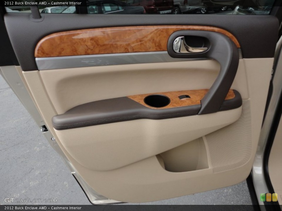 Cashmere Interior Door Panel for the 2012 Buick Enclave AWD #53579391