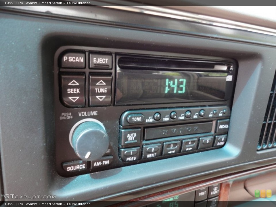 Taupe Interior Audio System for the 1999 Buick LeSabre Limited Sedan #53581839