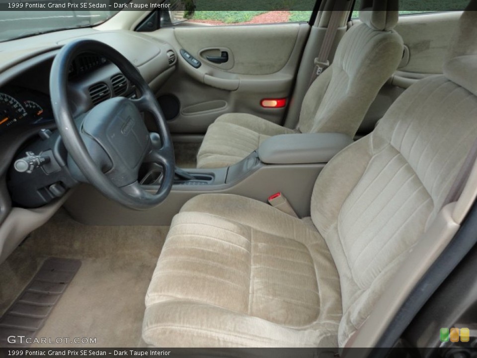 Dark Taupe Interior Photo for the 1999 Pontiac Grand Prix SE Sedan #53582037