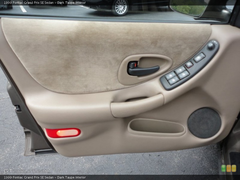 Dark Taupe Interior Door Panel for the 1999 Pontiac Grand Prix SE Sedan #53582080