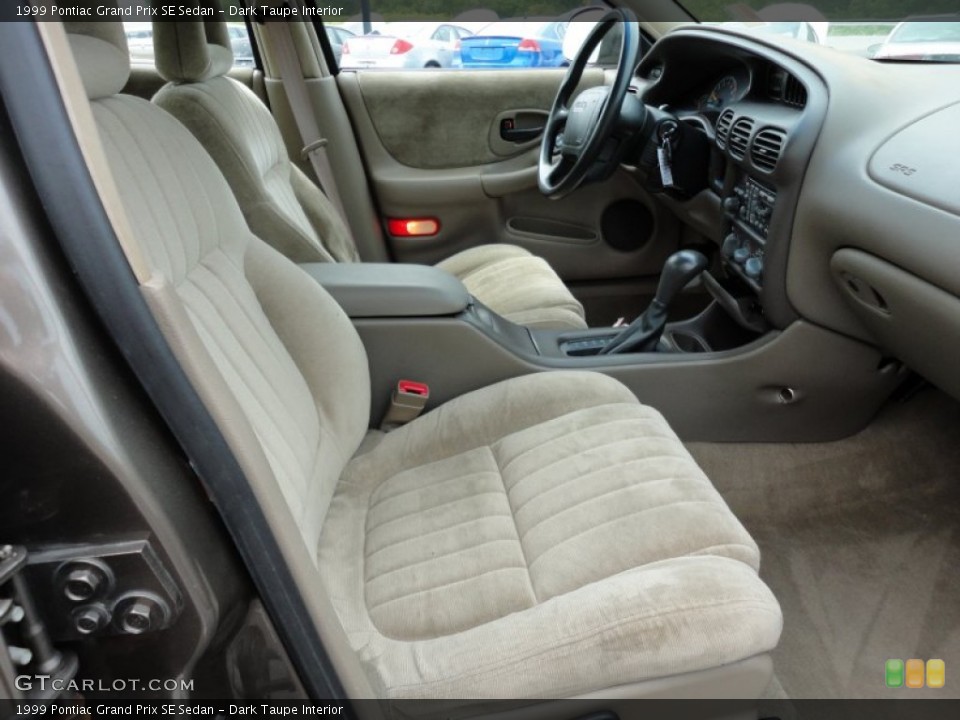 Dark Taupe Interior Photo for the 1999 Pontiac Grand Prix SE Sedan #53582118