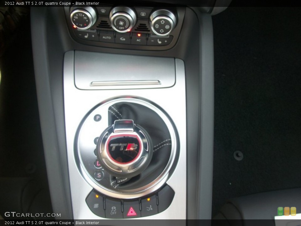 Black Interior Transmission for the 2012 Audi TT S 2.0T quattro Coupe #53584022