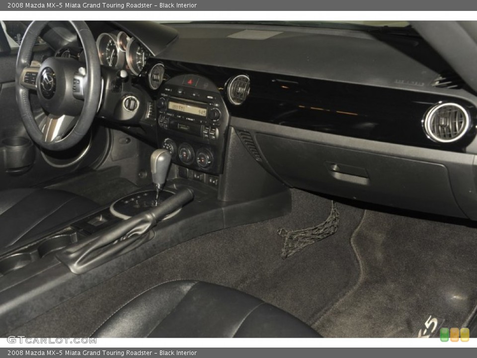 Black Interior Photo for the 2008 Mazda MX-5 Miata Grand Touring Roadster #53586915
