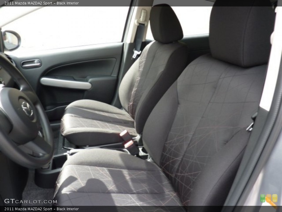 Black Interior Photo for the 2011 Mazda MAZDA2 Sport #53588835