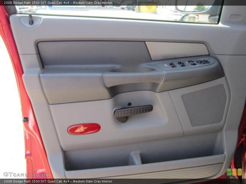Medium Slate Gray Interior Door Panel for the 2008 Dodge Ram 1500 SXT Quad Cab 4x4 #53589185