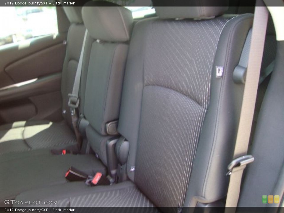 Black Interior Photo for the 2012 Dodge Journey SXT #53591236