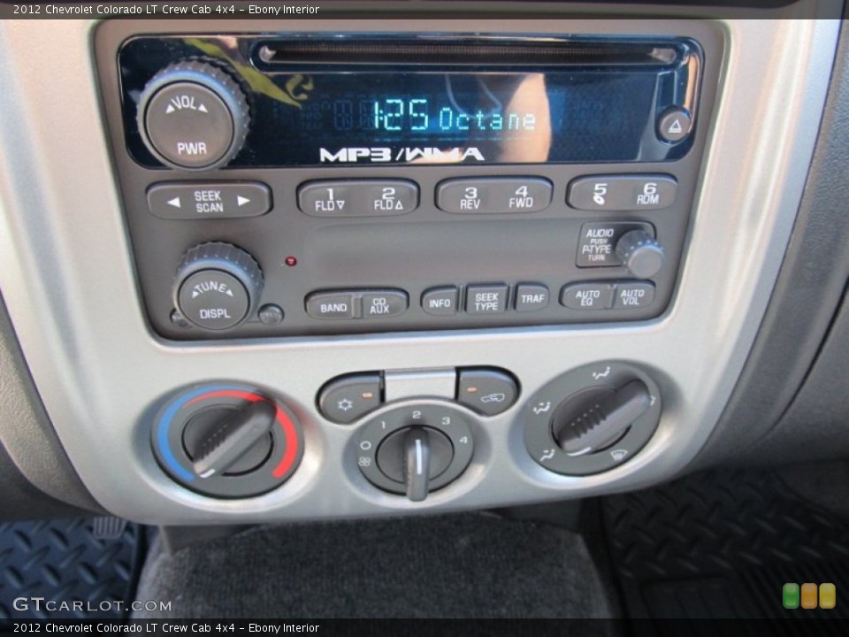 Ebony Interior Audio System for the 2012 Chevrolet Colorado LT Crew Cab 4x4 #53594783