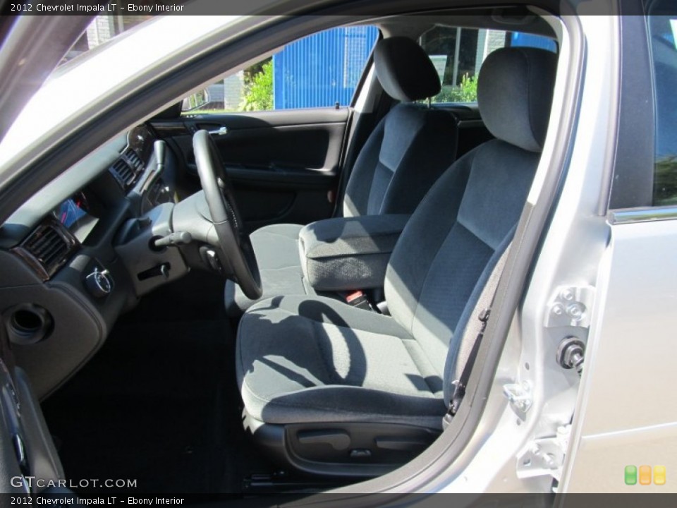 Ebony Interior Photo for the 2012 Chevrolet Impala LT #53595072