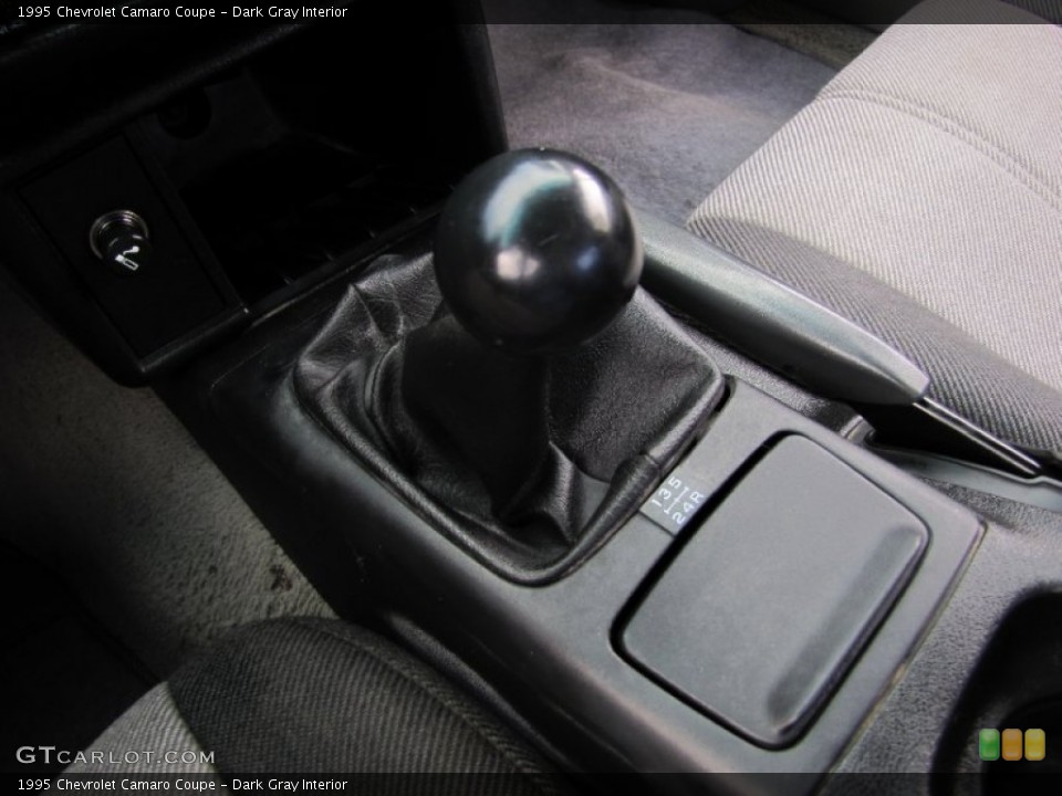 Dark Gray Interior Transmission for the 1995 Chevrolet Camaro Coupe #53595954