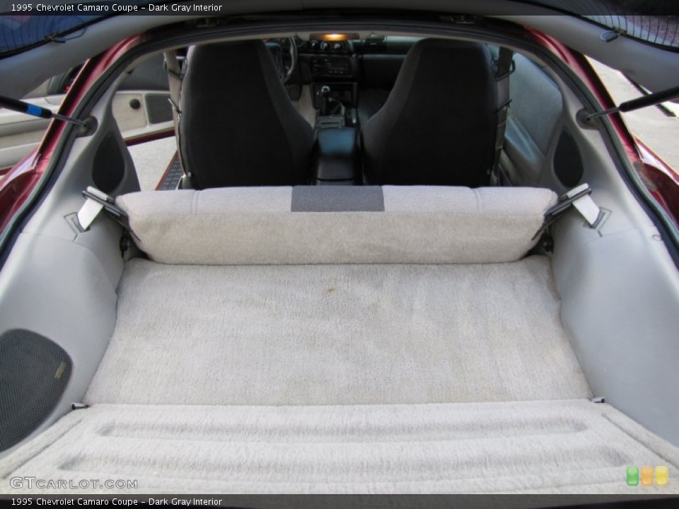 Dark Gray Interior Trunk for the 1995 Chevrolet Camaro Coupe #53595991