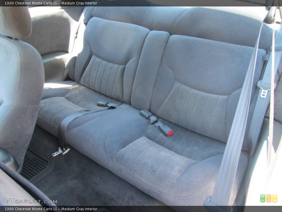 Medium Gray Interior Photo for the 1999 Chevrolet Monte Carlo LS #53596069