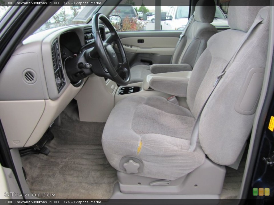 Graphite Interior Photo for the 2000 Chevrolet Suburban 1500 LT 4x4 #53596183