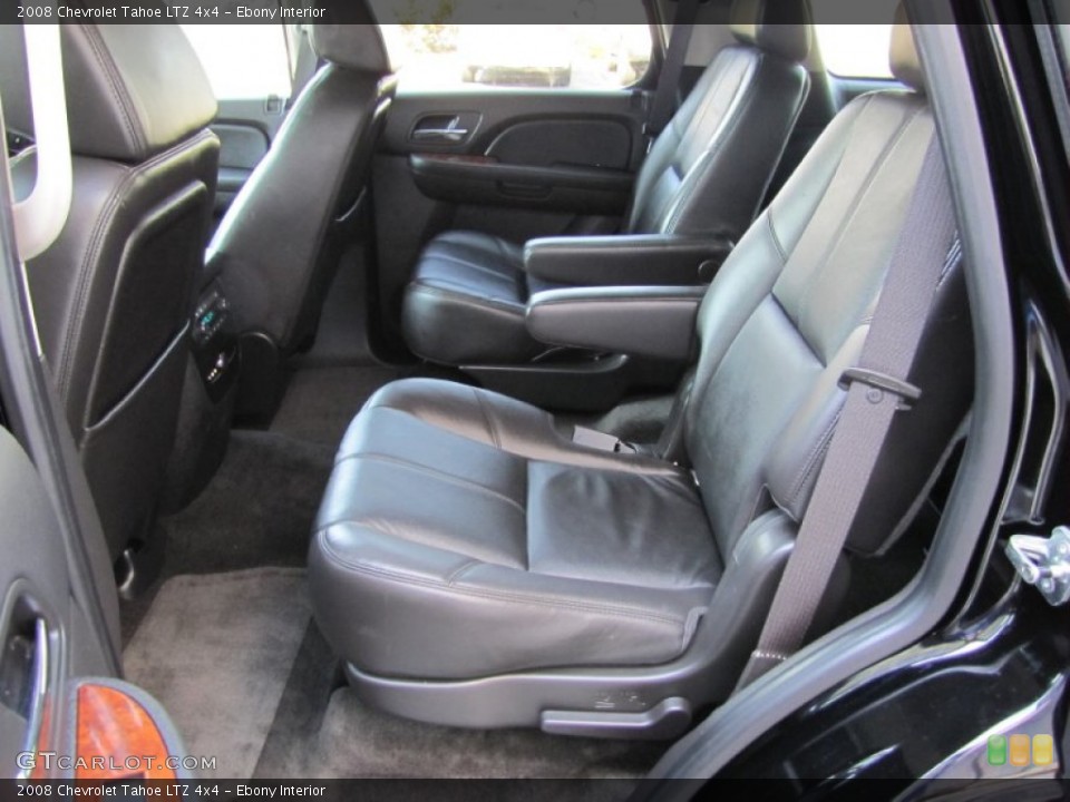 Ebony Interior Photo for the 2008 Chevrolet Tahoe LTZ 4x4 #53596627