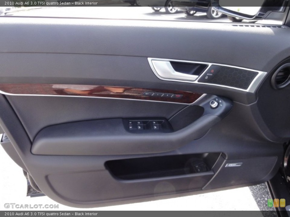Black Interior Door Panel for the 2010 Audi A6 3.0 TFSI quattro Sedan #53602089
