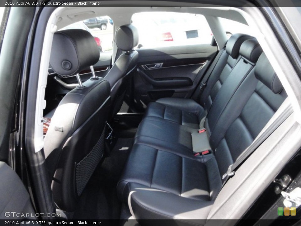 Black Interior Photo for the 2010 Audi A6 3.0 TFSI quattro Sedan #53602233