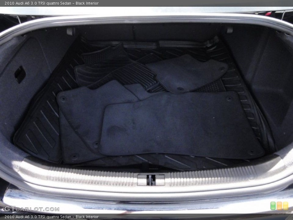 Black Interior Trunk for the 2010 Audi A6 3.0 TFSI quattro Sedan #53602284