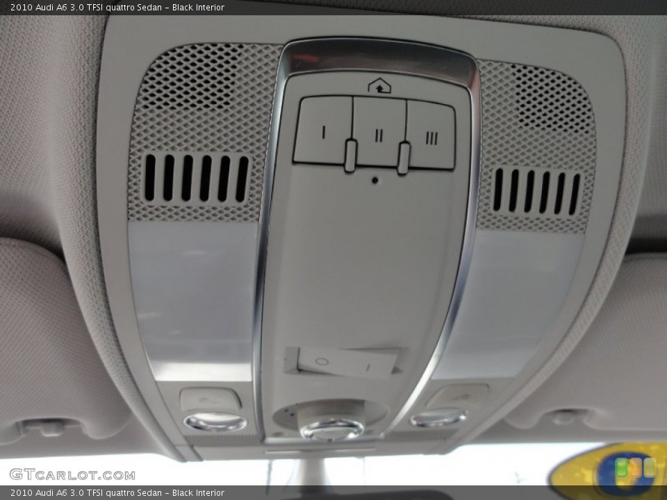 Black Interior Controls for the 2010 Audi A6 3.0 TFSI quattro Sedan #53602443
