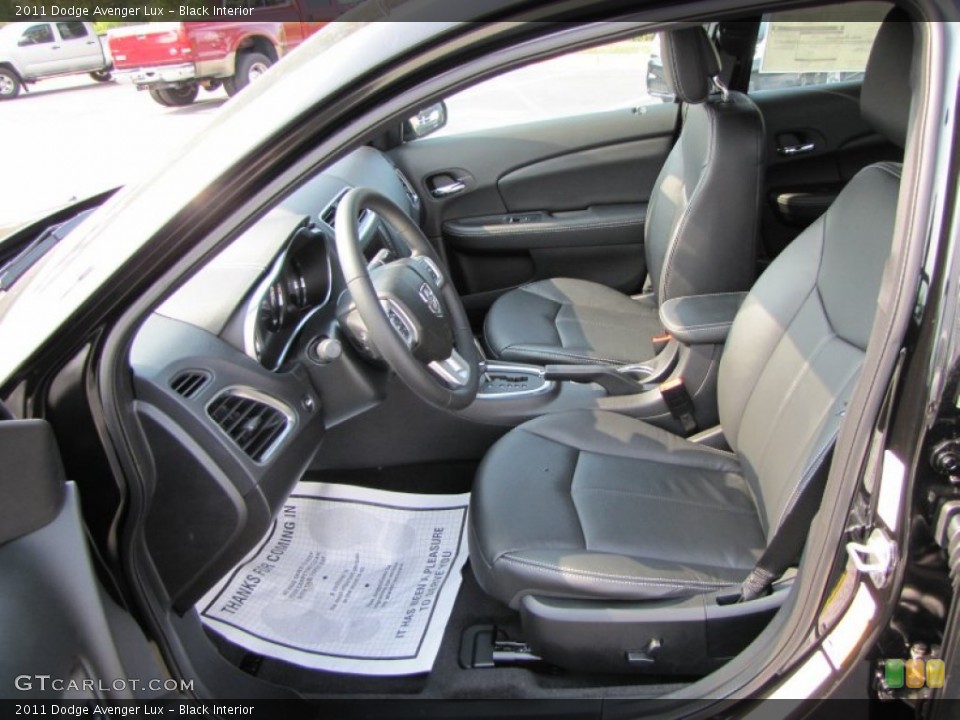 Black Interior Photo for the 2011 Dodge Avenger Lux #53603335