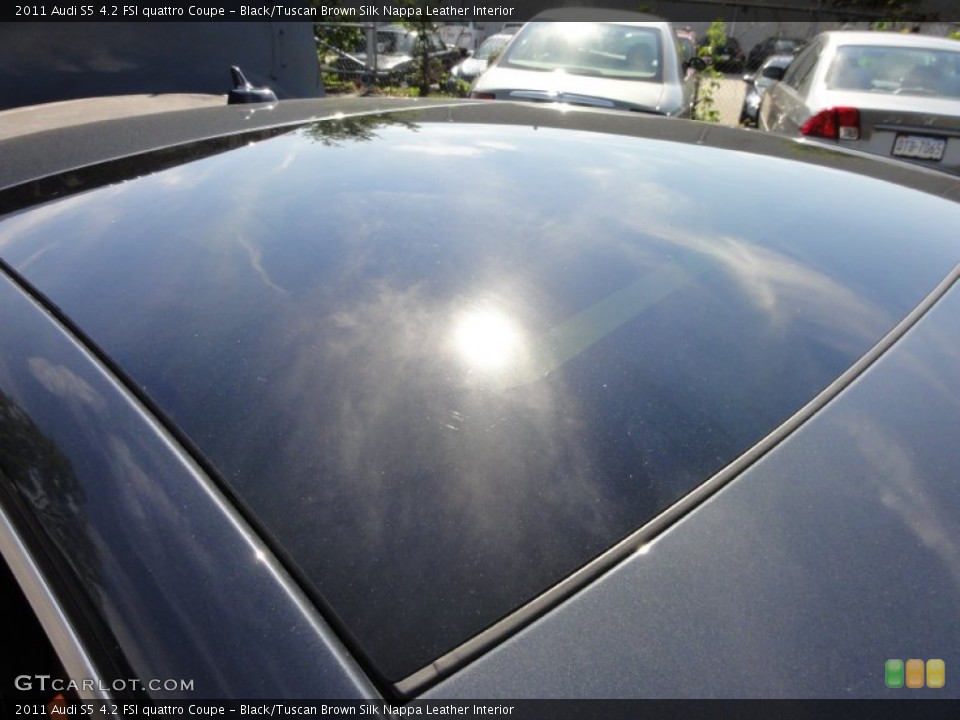 Black/Tuscan Brown Silk Nappa Leather Interior Sunroof for the 2011 Audi S5 4.2 FSI quattro Coupe #53603472
