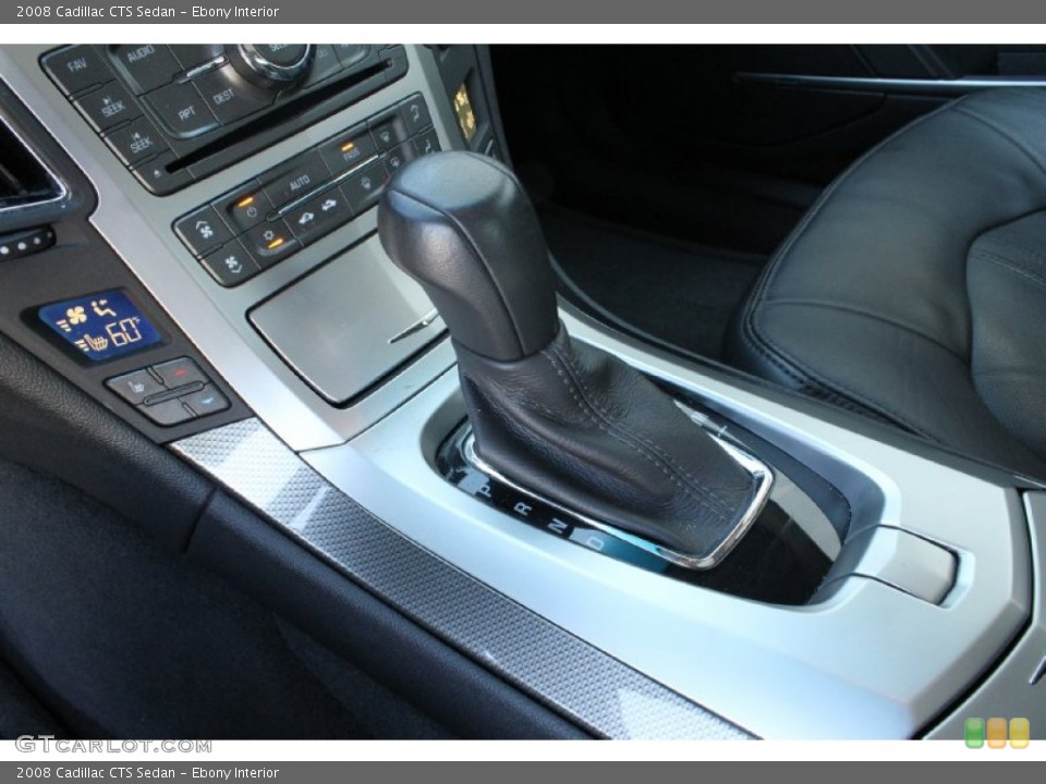 Ebony Interior Transmission for the 2008 Cadillac CTS Sedan #53603778