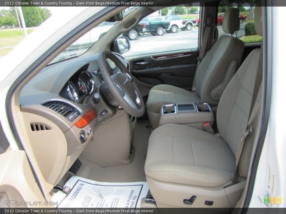 Dark Frost Beige/Medium Frost Beige Interior Photo for the 2012 Chrysler Town & Country Touring #53605074