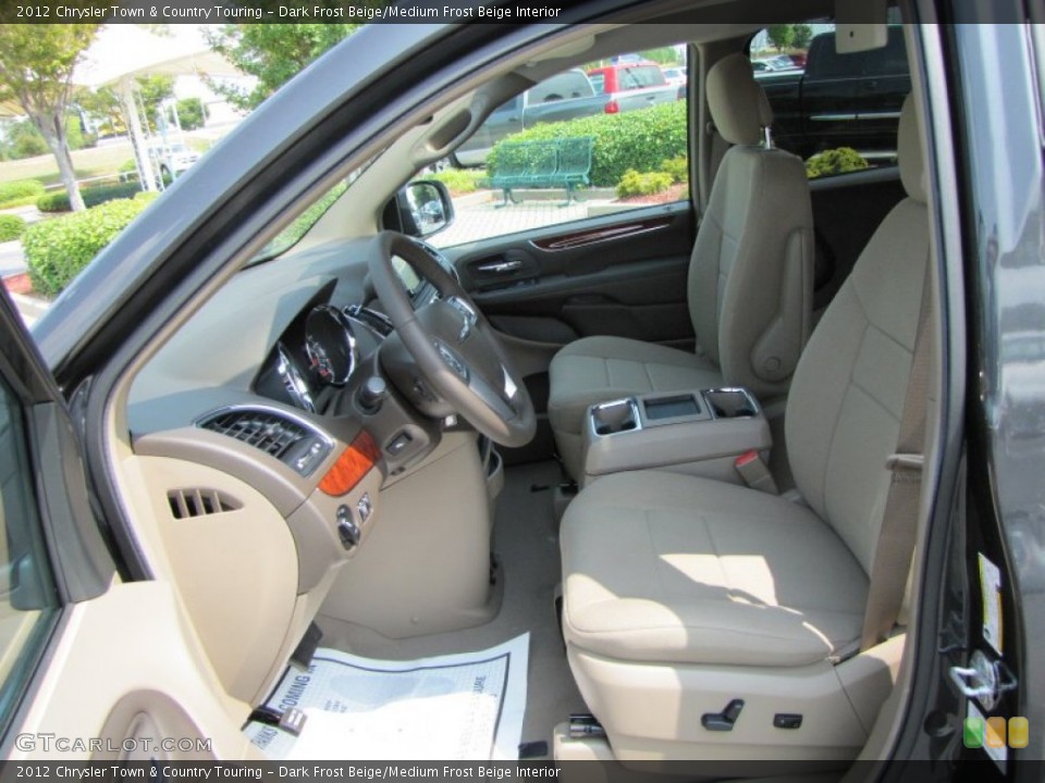 Dark Frost Beige/Medium Frost Beige Interior Photo for the 2012 Chrysler Town & Country Touring #53605290