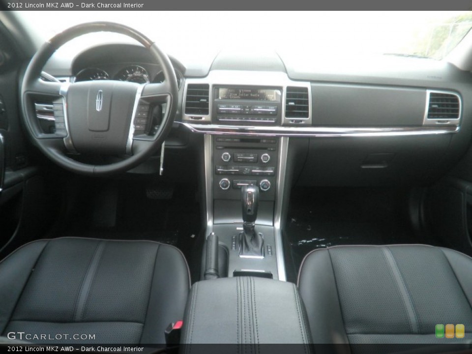Dark Charcoal Interior Dashboard for the 2012 Lincoln MKZ AWD #53605620