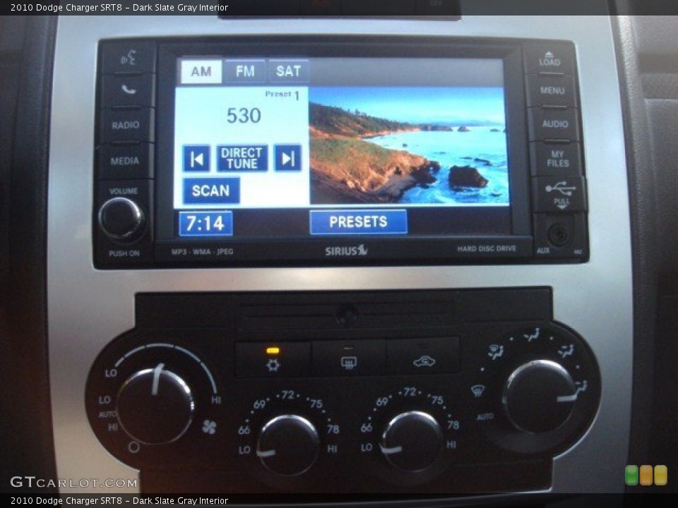 Dark Slate Gray Interior Audio System for the 2010 Dodge Charger SRT8 #53605866