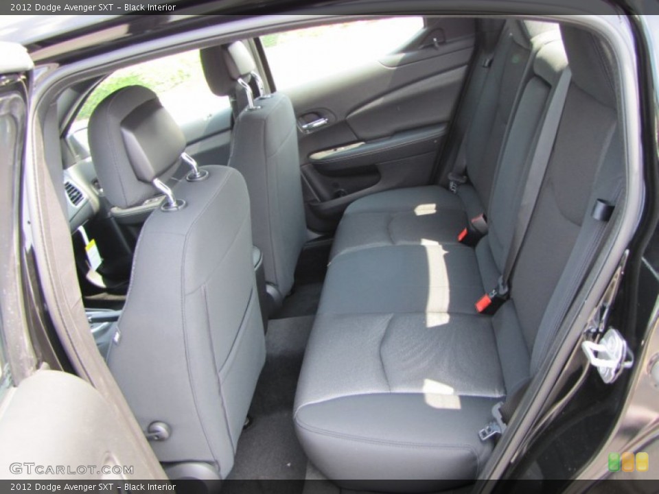Black Interior Photo for the 2012 Dodge Avenger SXT #53606367