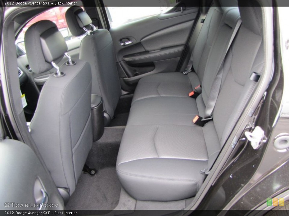 Black Interior Photo for the 2012 Dodge Avenger SXT #53606841